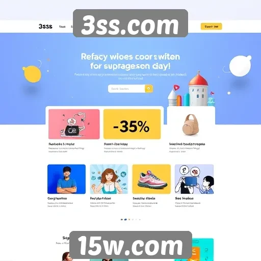 Acessibilidade e design do site 3ss