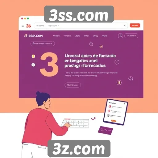 Experiência do usuário no site 3ss.com